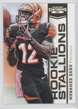 2012 Panini Contenders Rookie Stallions Gold 71/100 Mohamed Sanu #7 3c7