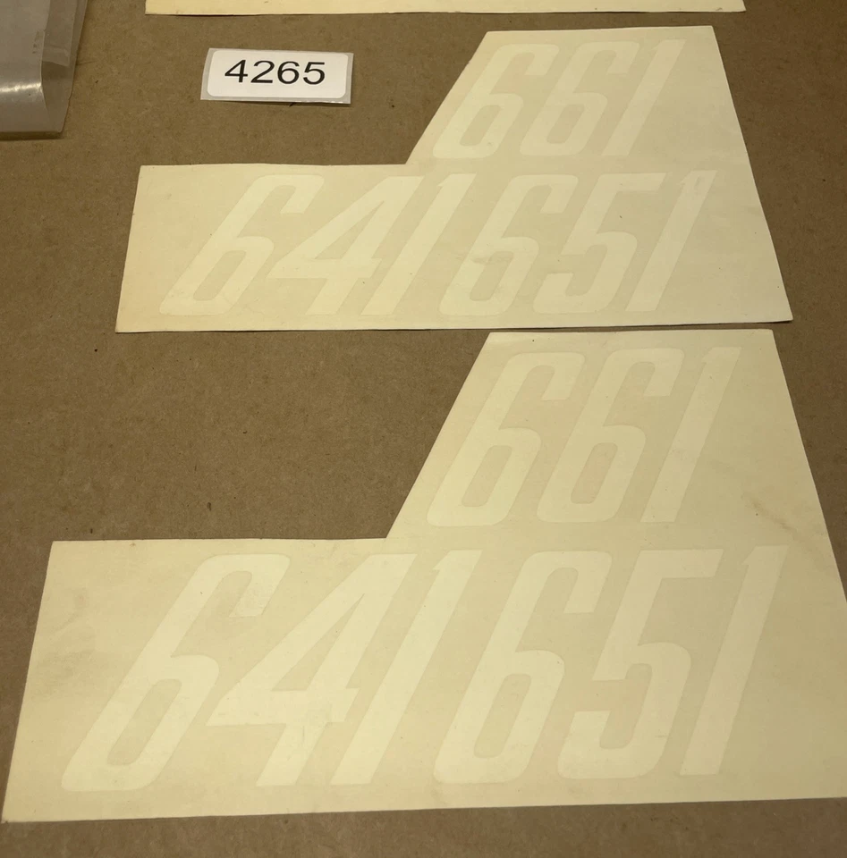 Replacement Decal Set ~ FORD 601 Series 641 651 661 Tractor 1958-1962 D-6015862 - Image 4 of 4