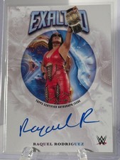 2025 Topps Exalted #EXA-RAQ Raquel Rodriguez Exalted Auto