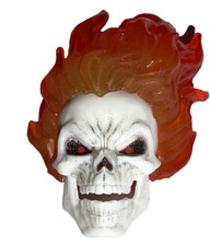 Marvel Legends Ghost Rider FLAMING SKULL HEAD Johnny Blaze Motorcycle Riders