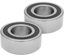  Qty.2 5207-2RS New Angular Contact Ball Bearing 35mm Bore x 72mm OD x 27mm W 