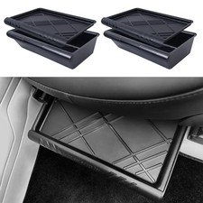 Tesla Model Y Under Seat Storage Box Organizer 2 Pack Hidden 2020-2024 Model Y
