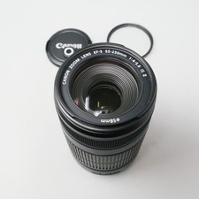 Canon EF-S 55-250mm f/4-5.6 IS II Telephoto Zoom Lens For Canon - plus Caps
