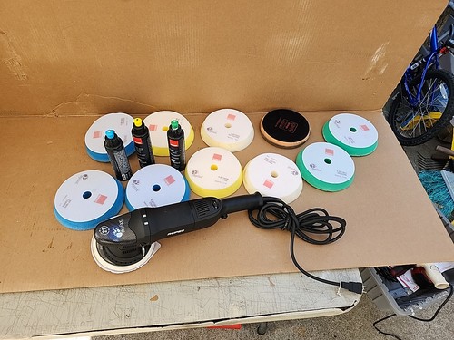 RUPES BIGFOOT LHR21ES  21 Random Orbital Machine Polisher