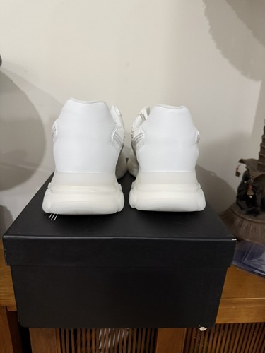 Calto Shoes Men’s 10 White Fashion Synthetic Sneakers - Picture 5 of 7