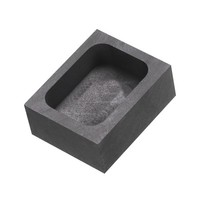 "Gold Silber Graphit Barrenform GießForm Schmelztiegel,0,94\"X0,71\"X0,31\""