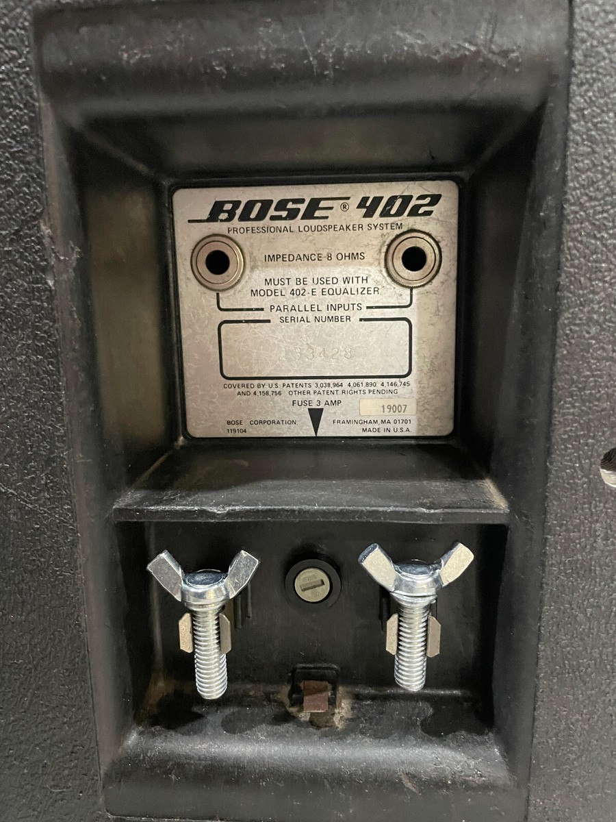Bose 802/402 Thumbscrews for Tripod/Stand Adapter Plate, Two Pair