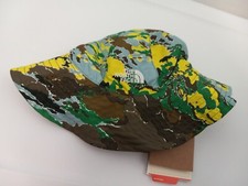 The North Face Sun Hat Littles Brimmer Girls 2T-3T Small Floral NWT 25 Green