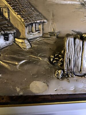 925 STERLING silver Italy creazioni artistiche mirror wall