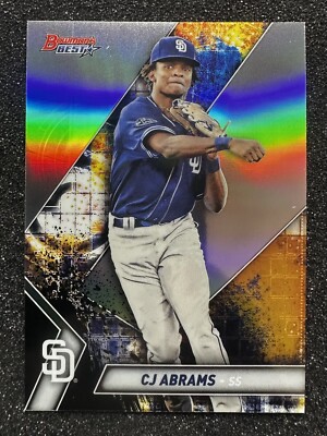 CJ Abrams 2019 Bowman's Best Prospect Refractor #TP-2