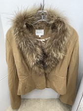 Lucy & Company Removable Fur Trimmed Jacket Size Large