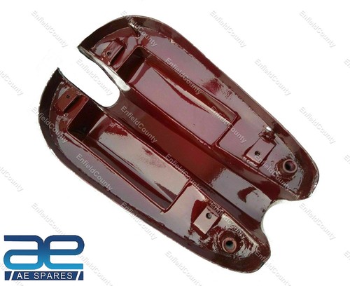 Per Reale Enfield J,G Modelli 1946 Cromo & Rosso Dipinta Gas Carburante Tank S2u - Foto 8 di 14