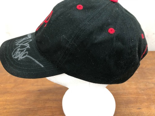 DONALD J PLINER EMBROIDERED LOGO CAP HAT UNKNOWN AUTOGRAPH ON BILL SIGNED3/28/03 - Picture 4 of 7