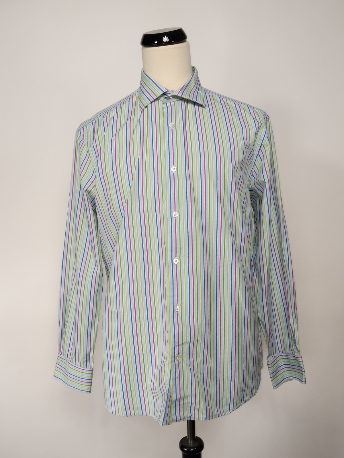 Express Design Studio Multicolor Striped Long Sle… - image 1