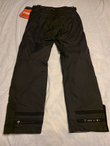 REV'IT! Trousers Ventura Ladies Size 42 Black Engineered Skin Motorcycle Pants - Foto 2 di 8