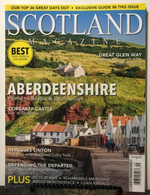 Scotland Magazine Aberdeenshire Corgarff Castle Sept 2018 FREE SHIPPING JB