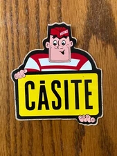Vintage 1960s NOS Gas & Oil Casite Man Sticker