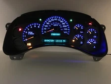 03 04 05 Sierra Silverado Speedometer Instrument Gauge Cluster LEDs REBUILT