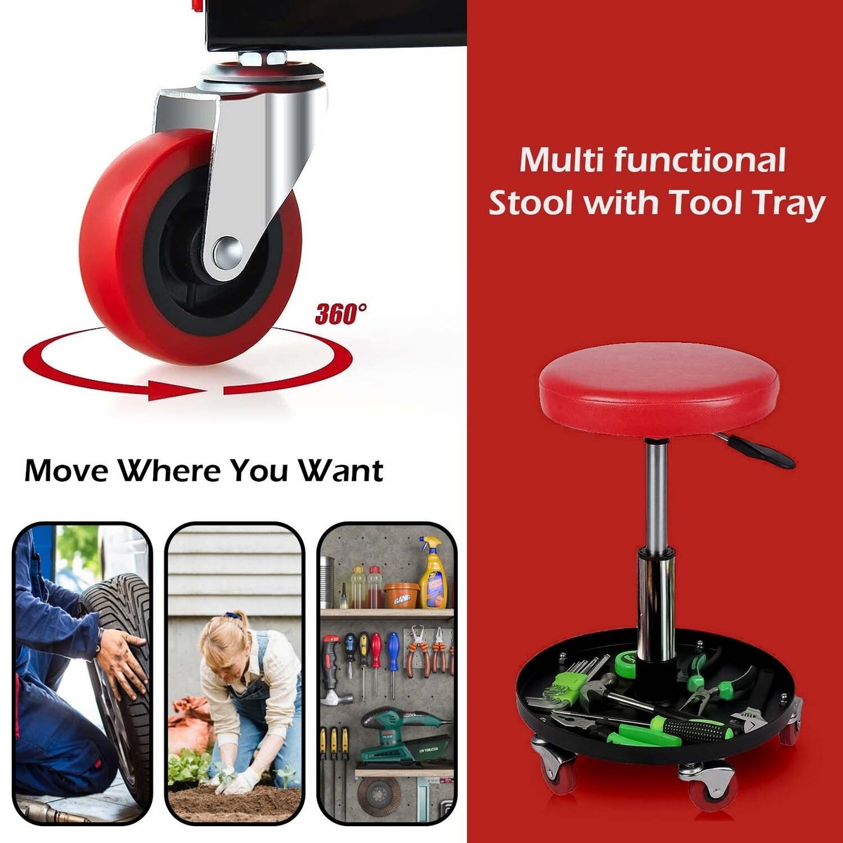 Mechanic Stool Garage Bar Stools Harbor Freight Garage Bar Stools - Main Image