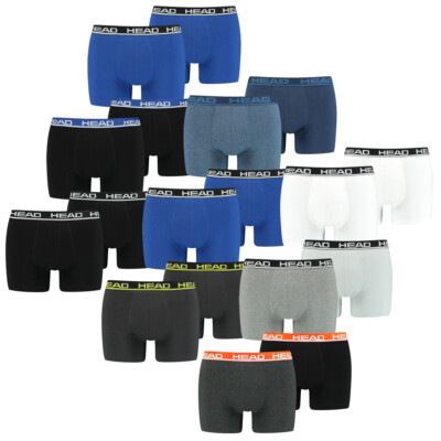 HEAD Herren Boxershort Basic Boxer 6er Multipack S M L XL viele Farben