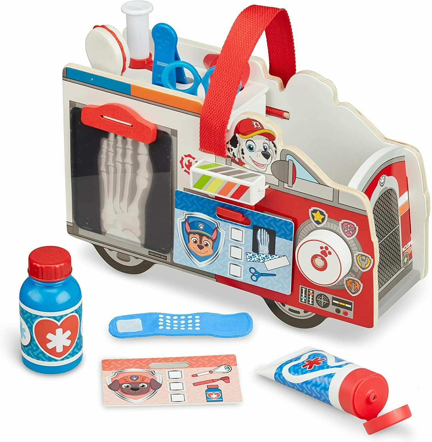 Melissa & Doug Paw Patrol Marshall Fire Engine Vehicle with Figure kids toy fun