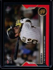 2022 Topps Now #406 Austin Nola Red Parallel Card #d /10