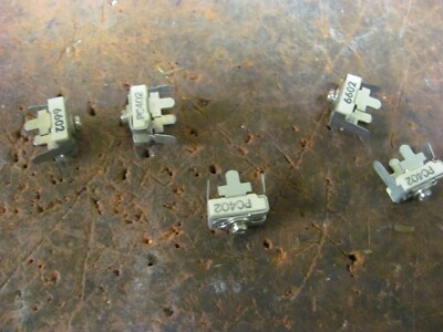 LOT 5 VARIABLE AJUSTABLE TRIMMER CAPACITOR PC 402 4 TO 20PF HAM AMPLIFIER