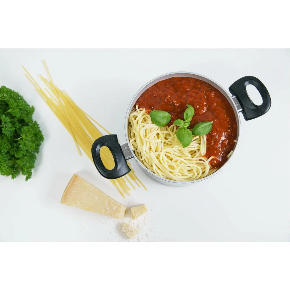 Genius Cerafit Magic Pot Topf, Sieb u. Deckel 24cm,3 tlg. Zustand: gut - Bild 4 von 4