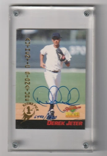 1994 Signature Rookies Autographed Set W/Derek Jeter Auto #35 -#6440 of 8650
