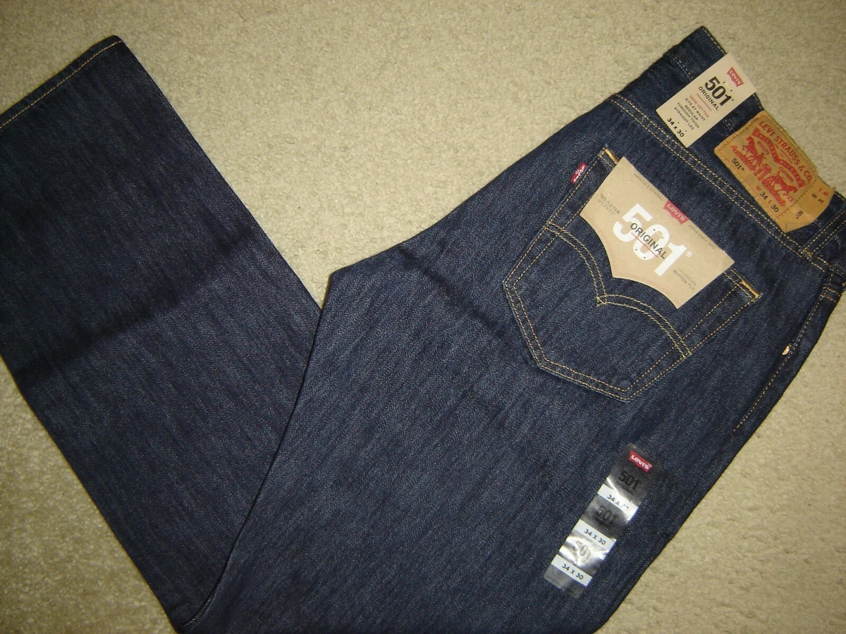 Levis 501 34 sales x 30