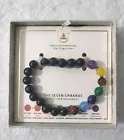 Shivam Onyx Genuine Gemstone纯银手链