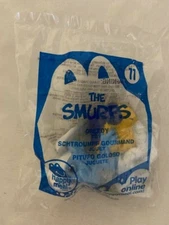 McDonald’s 2011 The Smurfs Greedy #11 Happy Meal Toy Sealed