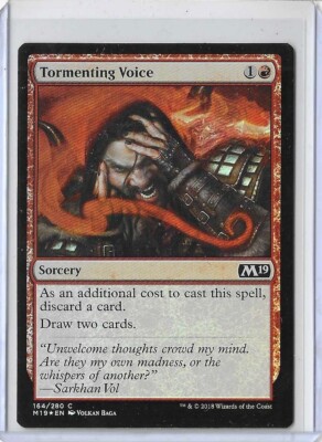 MTG Tormenting Voice FOIL Core Set 2019 (M19) Common Card #164/280 Unplayed | eBay MTG Tormenting Voice FOIL Core Set 2019 (M19) Common Card #164/280 Unplayed | eBay