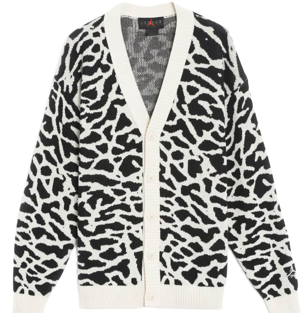 Nike Men's Air Jordan Flight Heritage Cardigan Phantom/Black Nike Men's Air Jordan Flight Heritage Cardigan Phantom/Black