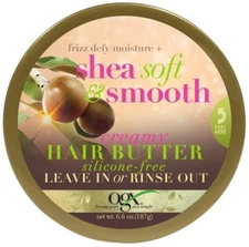 OGX Frizz Defy Moisture Shea Soft Smooth Creamy Hair Butter 6.6 oz