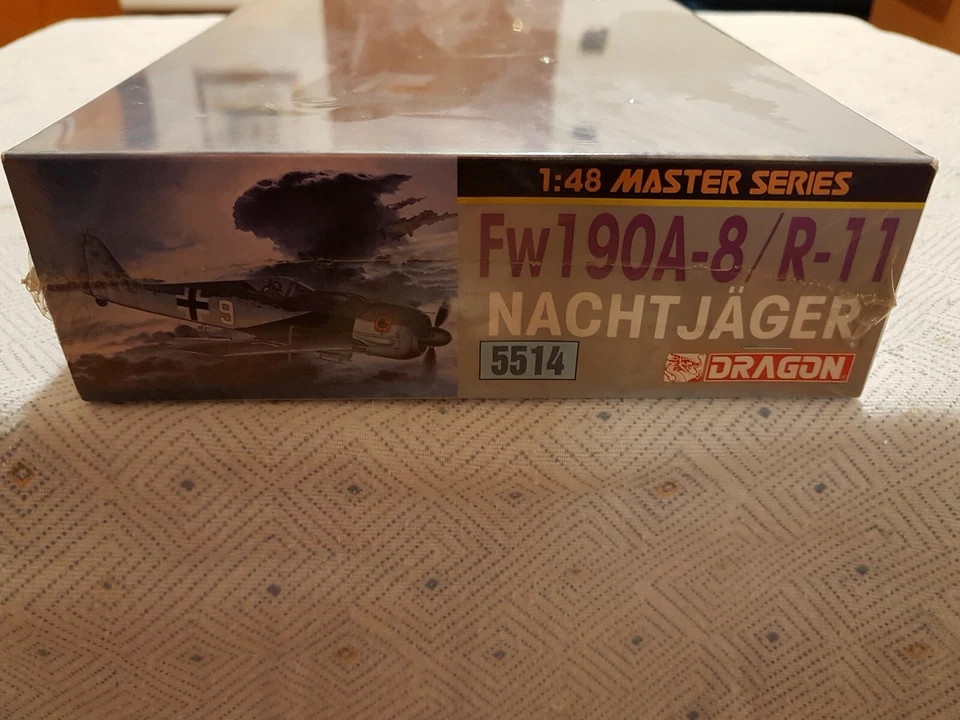 1/48 DRAGON FW190A-8/R 5514 MAI APERTO VINTAGENO ITALERI NO FUJIMI NO MONOGRAM - Immagine 2 di 2