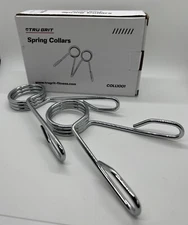 Tru Grit Weight Spring Clips Collars Pair COLL1001 NEW!