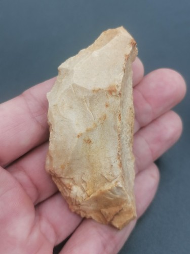 Late Middle Paleolithic Neanderthal France Nice Mousterian backed knife Scraper - Picture 9 of 14
