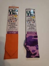 2 New Chill Ties keep cool all day while at work or play naturally