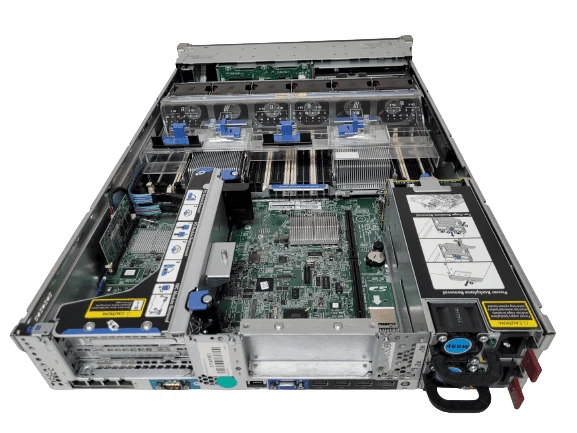 HP Proliant DL380p G8 8x 2.5 Server 2x E5-2680 2.7ghz 16-Cores 16GB P420 2x 460w - Image 3 of 3
