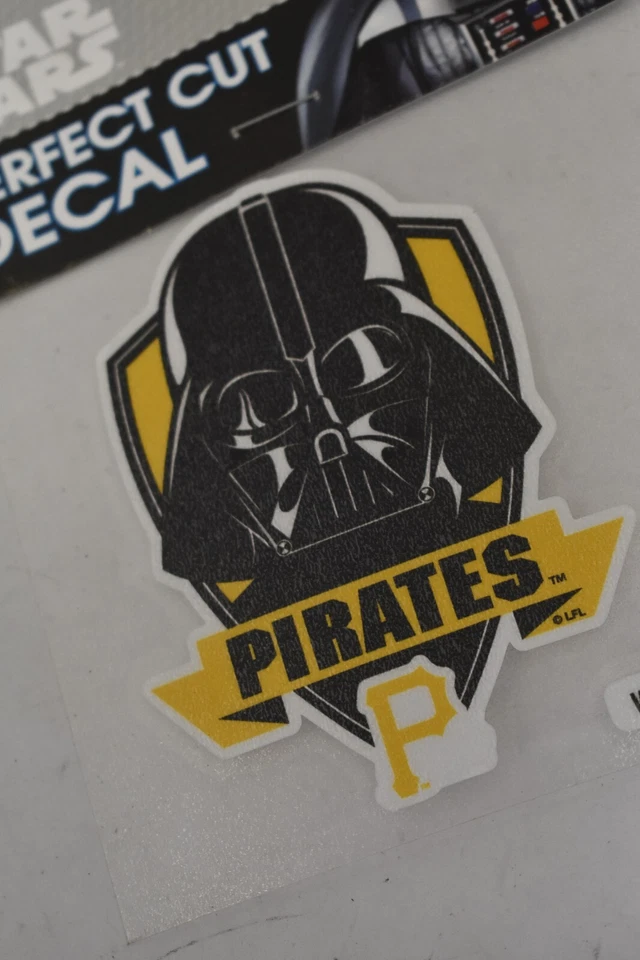 Lote de 6 calcomanías automáticas WinCraft Disney Pittsburgh Pirates Darth Vader 30165115 Foto 3 de 4
