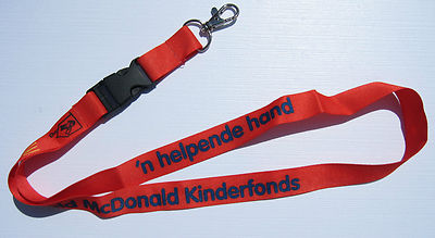 Ronald McDonald Kinderfonds Schlüsselband Lanyard NEU (T247)