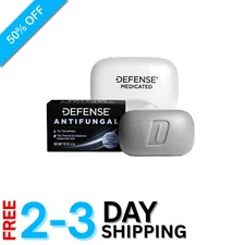 Defense Antifungal Bar Soap - Medicated Treatment for Jock Itch & Athlete’s Foot