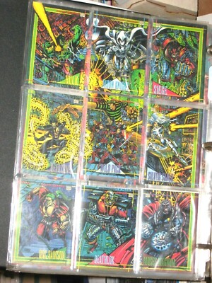 1993 MARVEL UNIVERSE SERIES 4 IV COMPLETE 180 BASE CARD SET COMICS AVENGERS