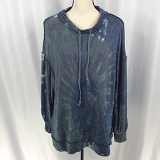 Free People We The Free Women's Best Catch Tie Dye Oversized Sweatshirt Size XS