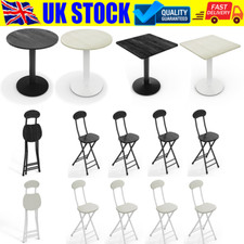 Square/Round Bistro Coffee Table Shop Bar Small Cafe Kitchen Breakfast Reading