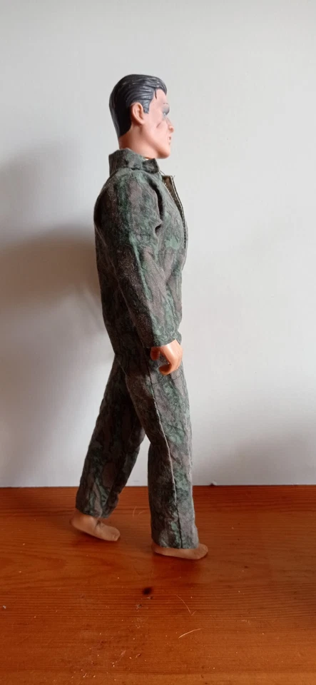 FIGURA  /  EN GOMA DURA  / DE ACTION MAN MILITAR  / DE HASBRO INTERNACIONAL-1995 - Imagen 2 de 4