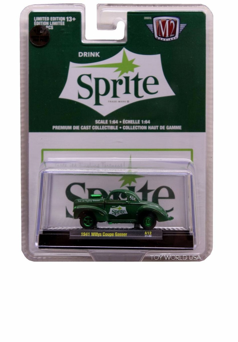 M2 Machines SPRITE 1941 Willys Coupe Gasser R.A12 21-30