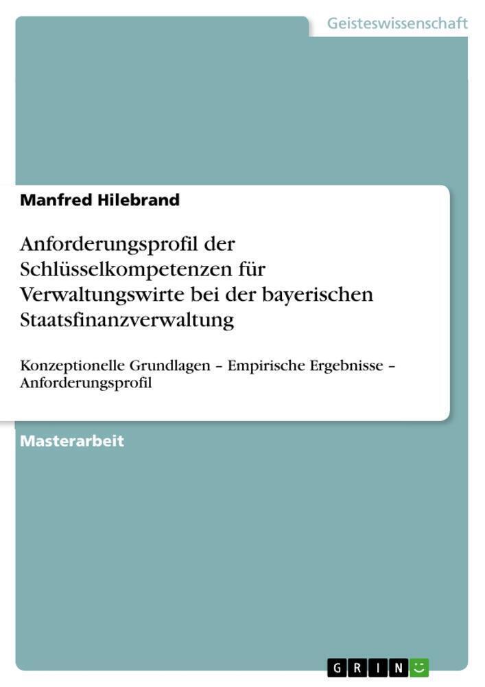 Thumbnail - Anforderungsprofil Der Schlüsselkompetenzen Für Verwaltungswirte Bei