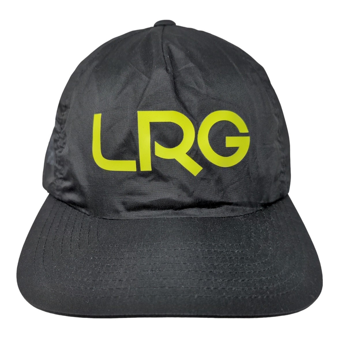 LRG True Heads Strapback Hat Black OSFM Adjustable Outdoor | eBay